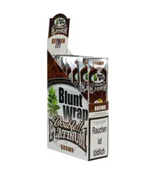 БЛАНТЫ BLUNT WRAP PLATINUM DOUBLE BROWN 472234D 