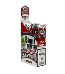 БЛАНТЫ BLUNT WRAP PLATINUM DOUBLE MAROON 472238D 