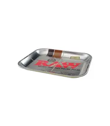 ПОДНОС RAW METAL ROLLING TRAY L SILVER 550408-39 